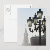 Lamppost Postkarte (Vorne/Hinten)
