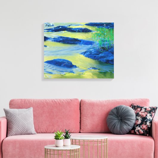 Lamprey River | New Hampshire Leinwanddruck (Insitu (Wohnzimmer))