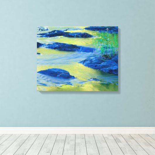 Lamprey River | New Hampshire Leinwanddruck (Insitu (Holzboden))