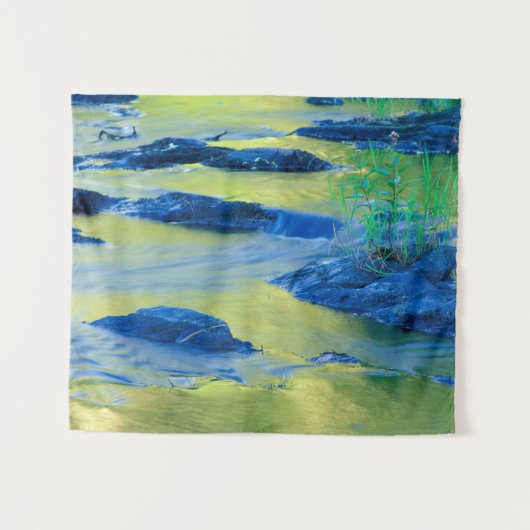 Lamprey River | New Hampshire Wandteppich (Vorderseite (Horizontal))