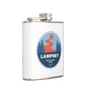 Lamprey Wild und Landschaftlicher Fluss New Hampsh Flachmann (Rechts)