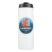 Lamprey Wild und Landschaftlicher Fluss New Hampsh Thermosbecher (Vorderseite)