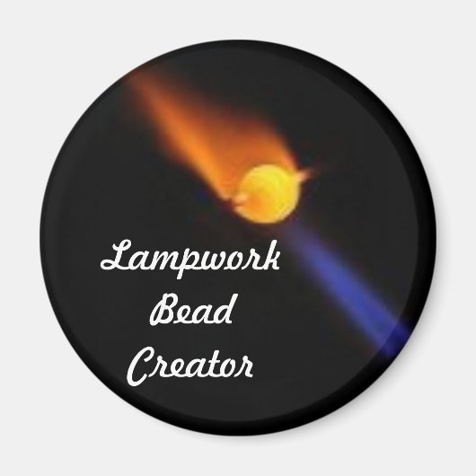 Lampwork Beat Creator Magnet (Vorne)