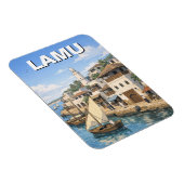 Lamu Kenia Magnet (Rechte Seite)