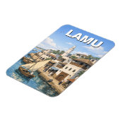 Lamu Kenia Magnet (Linke Seite)