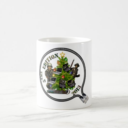 Lan-Becher von Weihnachten Kaffeetasse (Mittel)