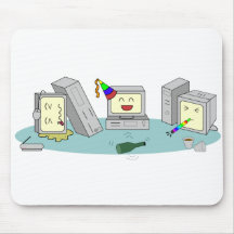 Lan-Party-Computer-Spiel Geeky