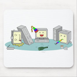 Lan-Party-Computer-Spiel Geeky Mousepad