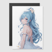 Lan Se Mengjing Magneteinladung (Vorne/Hinten)