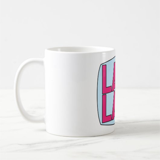 Lana Lang Logo Kaffeetasse (Links)