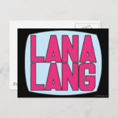 Lana Lang Logo Postkarte (Vorne/Hinten)