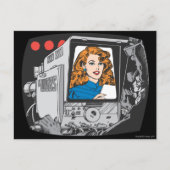 Lana Lang über Kamera Postkarte (Vorderseite)