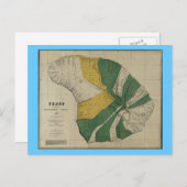 Lanai, 1878, Vintage Hawaii Karte (Vorne/Hinten)