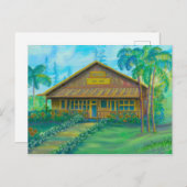 Lanai City, Hawaii Postkarte (Vorne/Hinten)