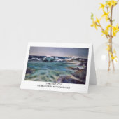 Lanai Gezeiten-Pool - Aquarell durch Michaela Karte (Gelbe Blume)