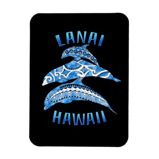 Lanai Hawaii Magnet (Vertikal)