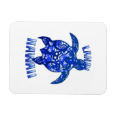 Lanai Hawaii Vacation Tribal Turtle Magnet (Horizontal)