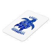 Lanai Hawaii Vacation Tribal Turtle Magnet (Linke Seite)