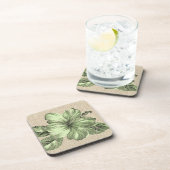 Lanai Hibiskus Hawaiian Cork-gestützte Untersetzer (Rechte Seite)