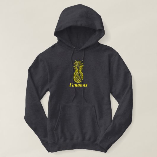 l'ananas hoodie (Design vorne)