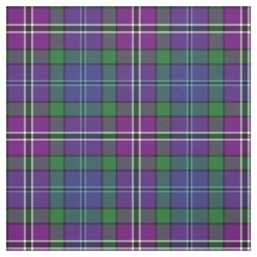 Lanarkshire District Tartan Stoff (Muster)