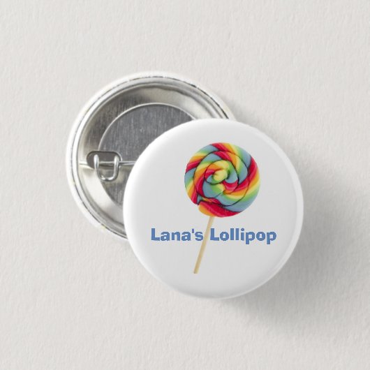 Lana's Lollipop-Button 1 Button (Vorne & Hinten)