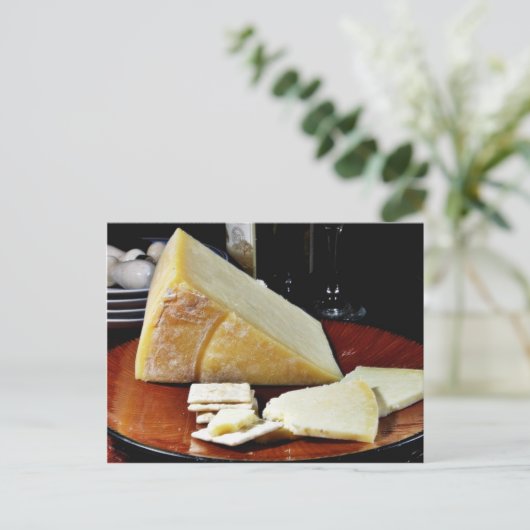 Lancashire Cheese Postkarte (Stehend Vorderseite)