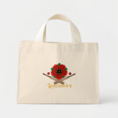 Lancashire Cricket Bag Mini Stoffbeutel (Vorne)