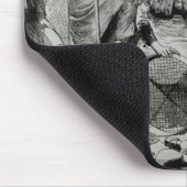 Lancashire Grube-Braue Frauen Mousepad (Ecke)