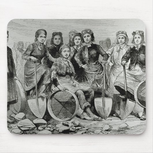 Lancashire Grube-Braue Frauen Mousepad (Vorne)