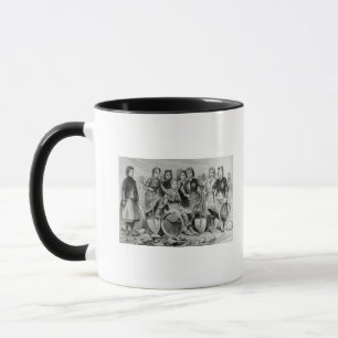 Lancashire Grube-Braue Frauen Tasse
