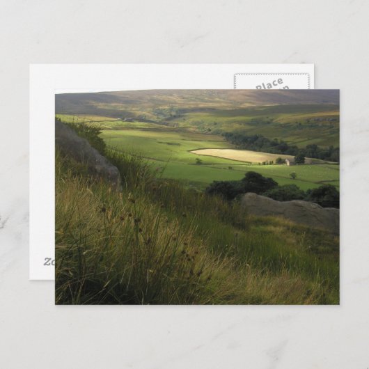 Lancashire Landscape 01 Postkarte (Vorne/Hinten)