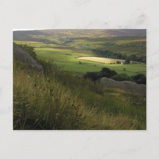 Lancashire Landscape 01 Postkarte (Vorderseite)