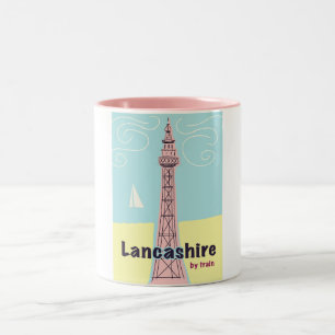 Lancashire per Zug Zweifarbige Tasse