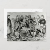 Lancashire Pit-Brow Women Postkarte (Vorne/Hinten)