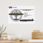 Lancaster BI 83 Squadron Poster (Küche)