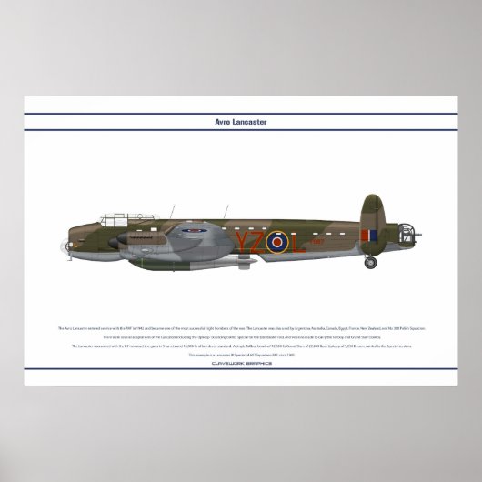 Lancaster BI Special 617 Squadron Poster (Vorne)