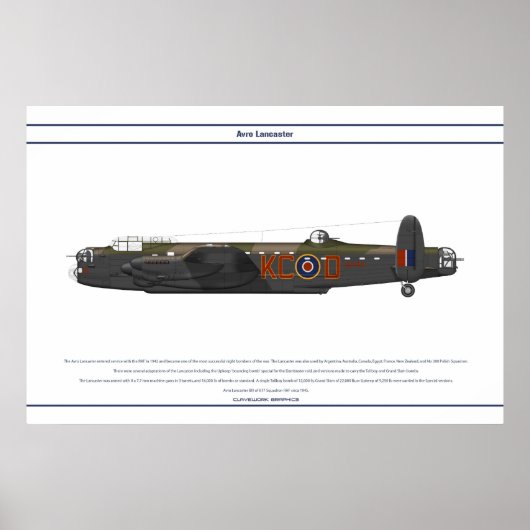 Lancaster BIII 617 Squadron Poster (Vorne)