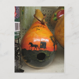Lancaster Birdhouse Postkarte