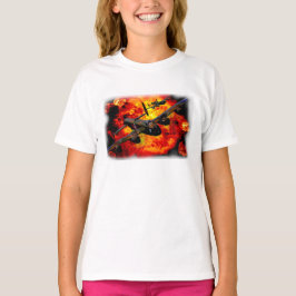 Lancaster-Bomber-Bombardierungs-Lauf T-Shirt