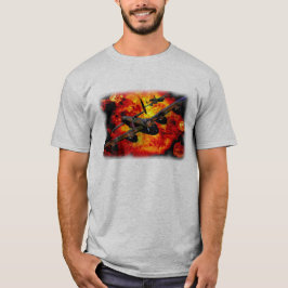 Lancaster-Bomber-Bombardierungs-Lauf T-Shirt
