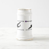 Lancaster-Bomber - Bomber-Befehl Bierglas (Mittel)