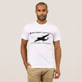 Lancaster-Bomber - Bomber-Befehl T-Shirt (Vorne ganz)