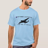 Lancaster Bomber - Bomber-Befehl T-Shirt (Vorderseite)