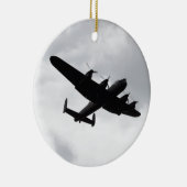 Lancaster Bomber Landing Keramikornament (Rechts)