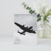 Lancaster Bomber Landing Postkarte (Stehend Vorderseite)