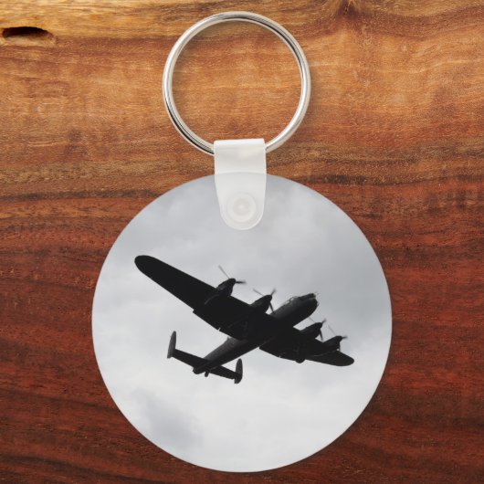 Lancaster Bomber Landing Schlüsselanhänger (Vorderseite)