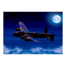 Lancaster Bomber Nachtflug