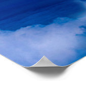 Lancaster Bomber Night Flight Poster (Ecke)