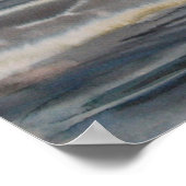 Lancaster-Bomber über bombierte U-Boot-Stifte Poster (Ecke)